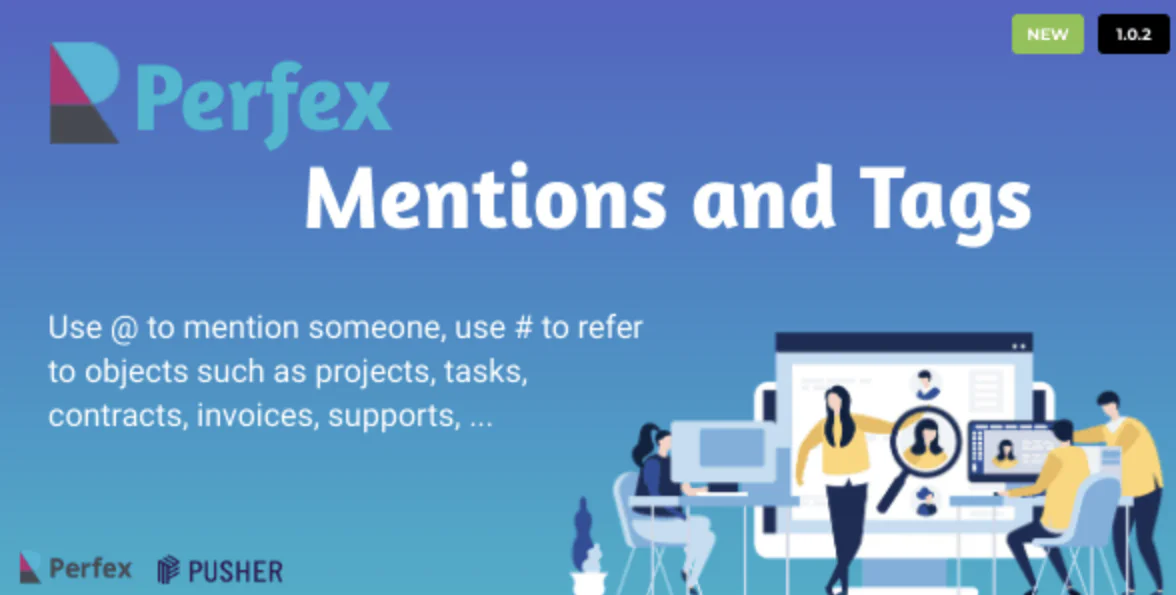 Mention and Tag | Perfex CRM