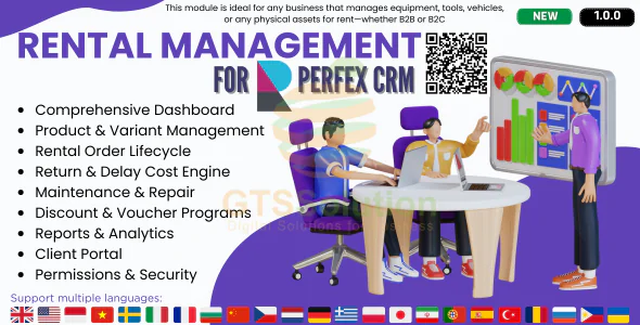 Rental Management para Perfex CRM