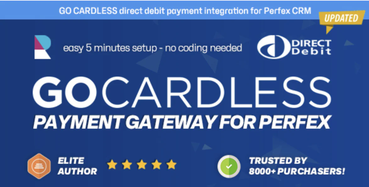 GoCardless Payment Gateway | Perfex CRM