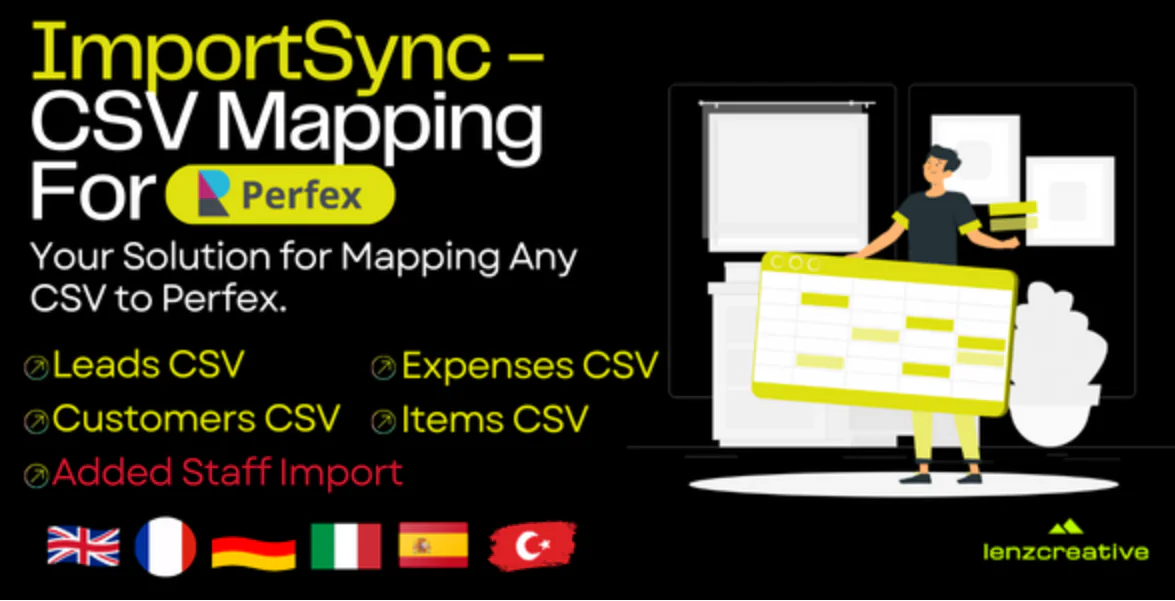 ImportSync - CSV Mapping | Perfex CRM