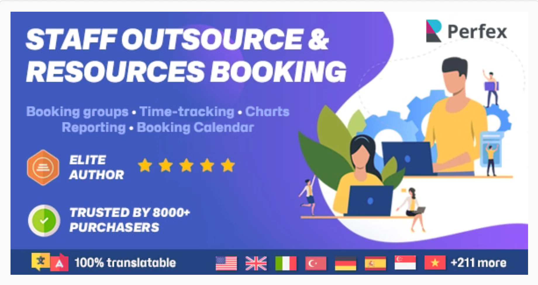 Staff Outsourcing & Resources Booking | Perfex CRM