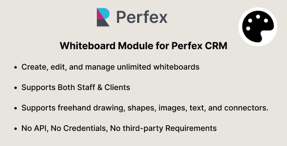 Whiteboard Module para Perfex CRM
