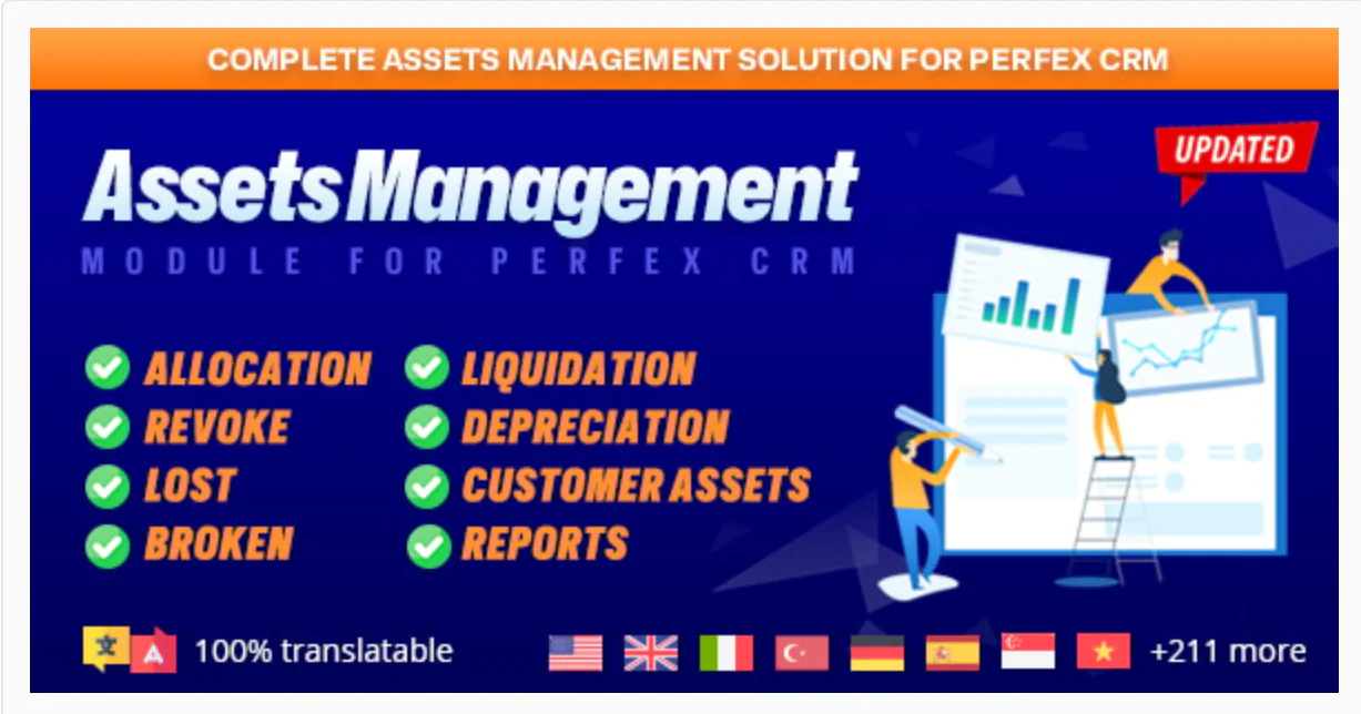 Assets Management | Perfex CRM