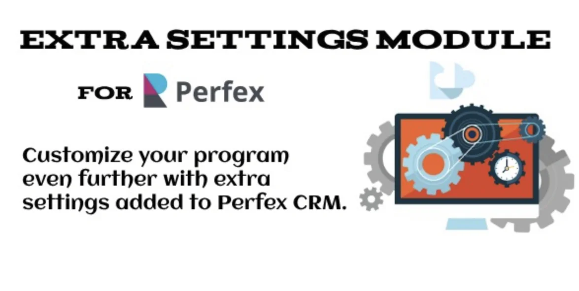 Extra Settings - Módulo de Configurações Extras | Perfex CRM