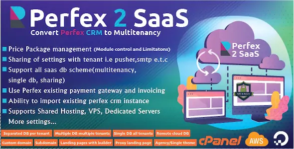 Perfex CRM SaaS 2 Module (v0.3.4) | Perfex CRM