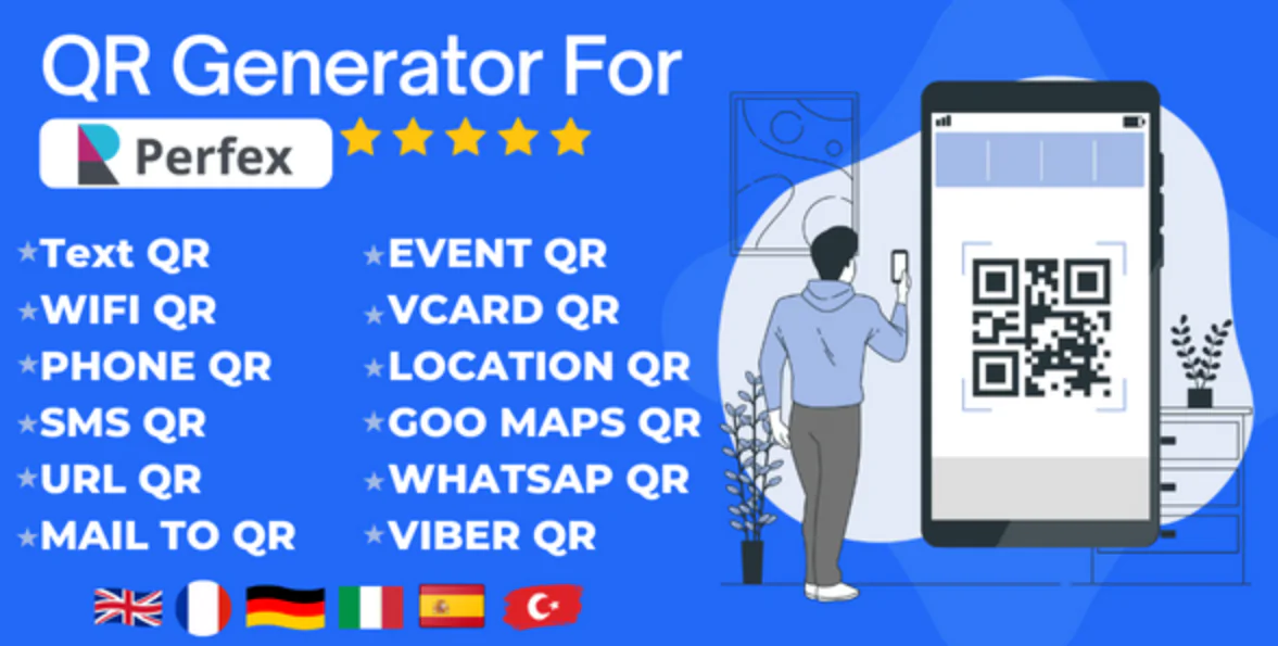 QRPlus - Gerador QRCode | Perfex CRM