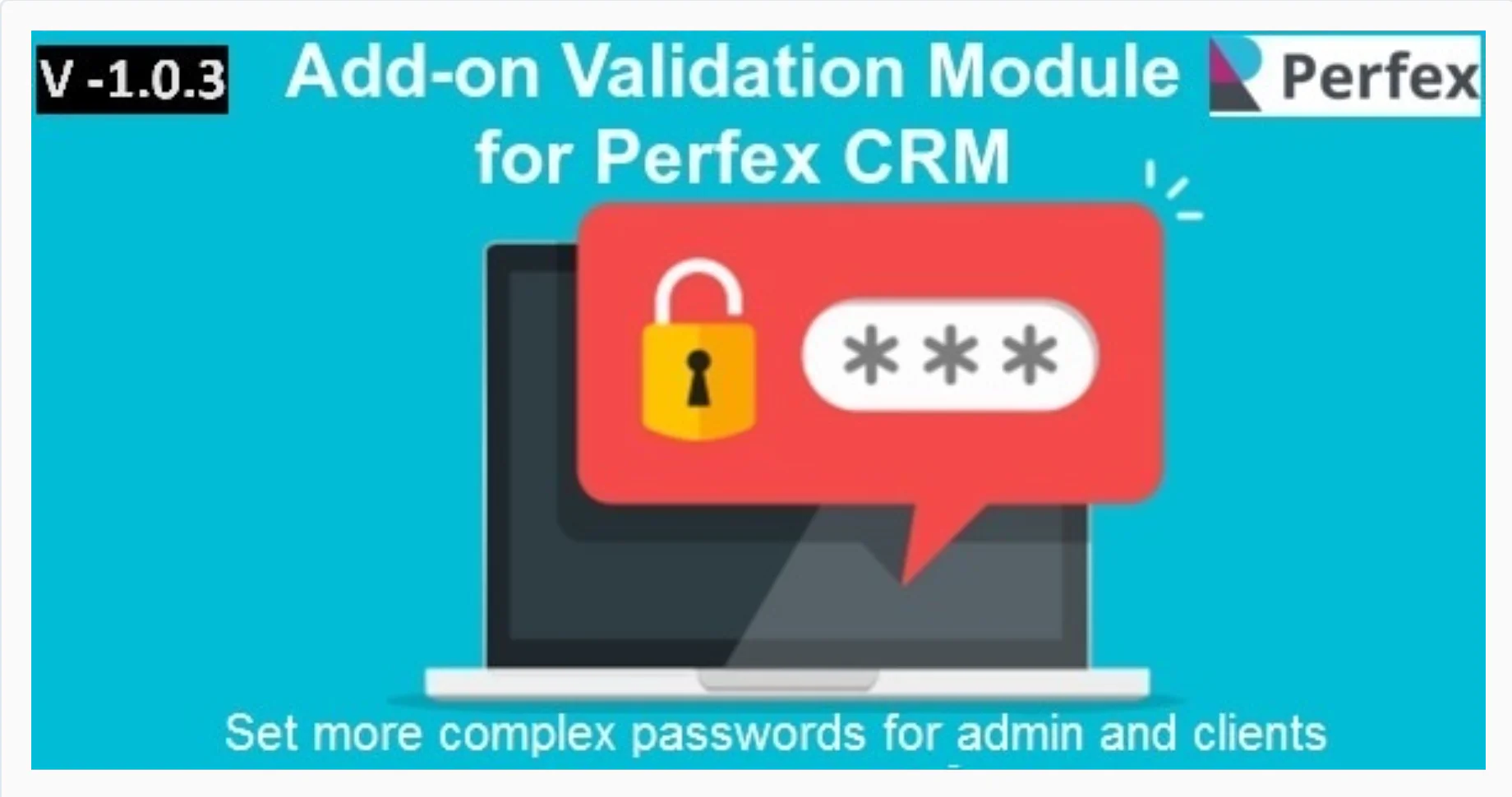 Add-on Password Validation | Perfex CRM