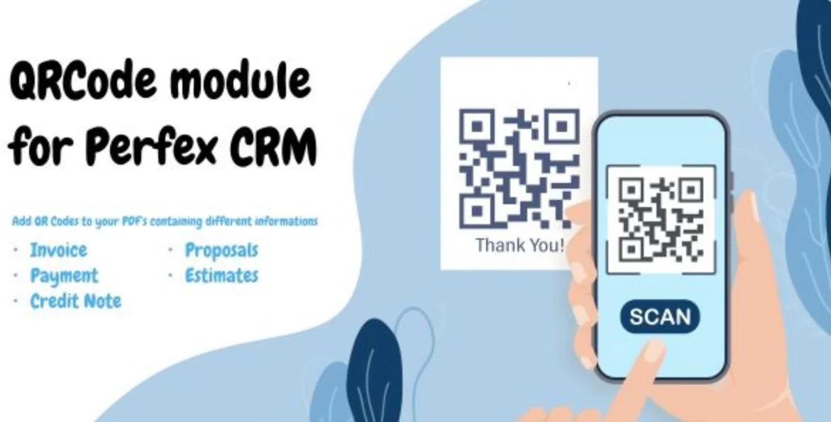QR Code addon | Perfex CRM