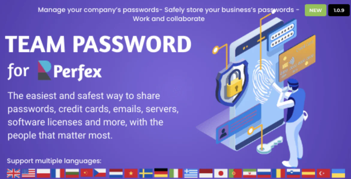 Team Password | Perfex CRM