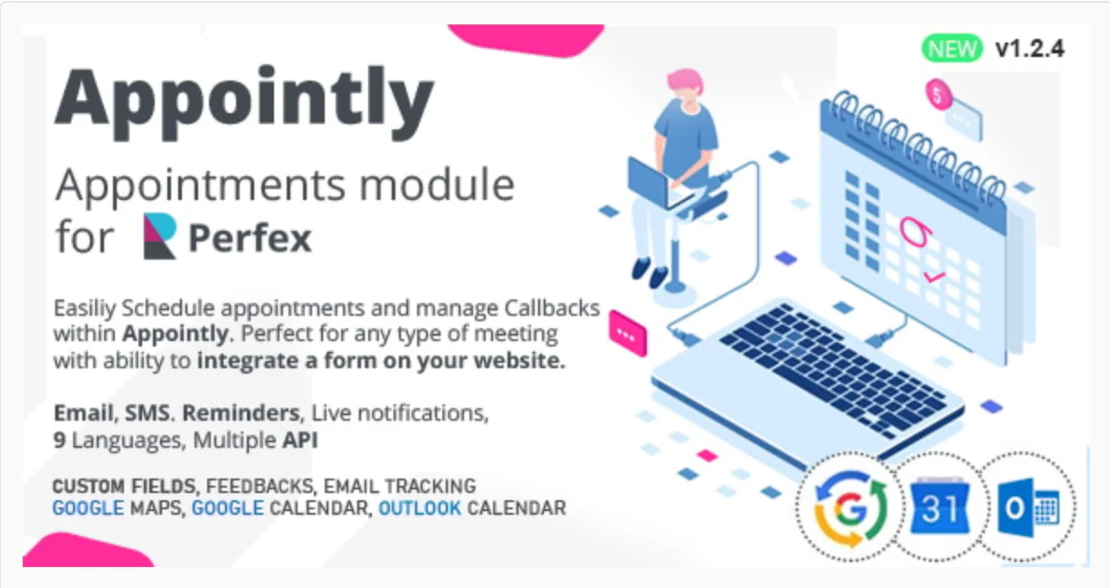 Appointly - Appointments | Perfex CRM