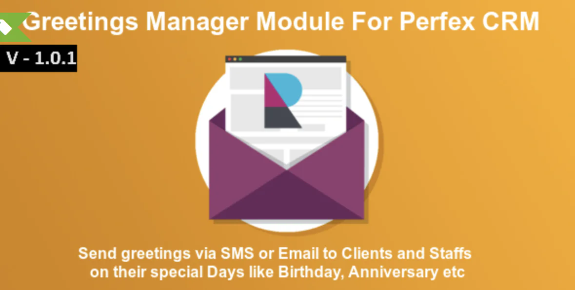 Greetings Manager Module | Perfex CRM