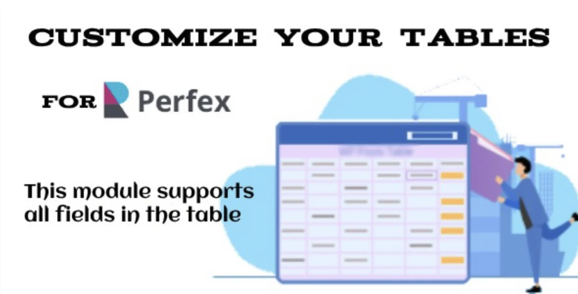 Adjustable Table List Headings | PerfexCRM